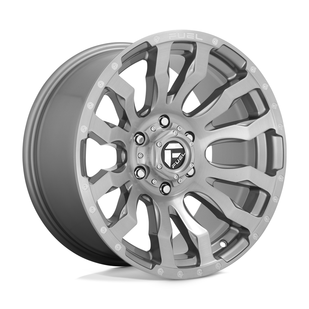 20x9 Fuel Offroad Wheels D693 BLITZ 6x139.7 1 offset 106.1 hub GRAY - D69320908450