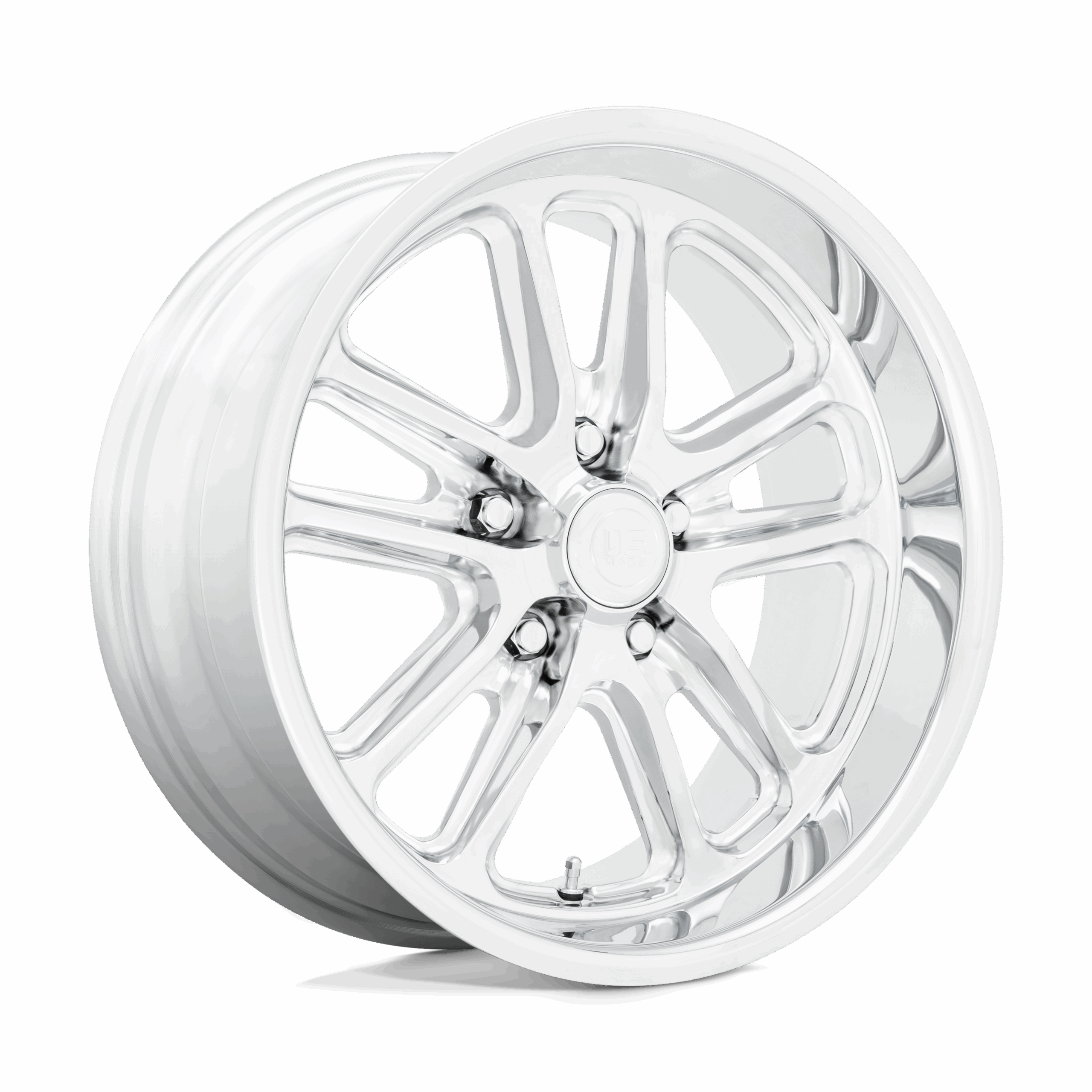 18x9.5 US Mas Wheels U131 BULLET 5x120.65 1 offset 72.56 hub CHROME - U13118956152
