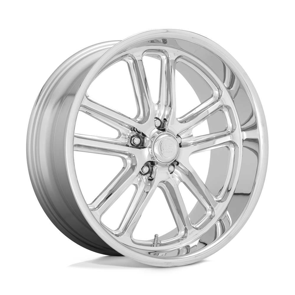 20x8 US Mas Wheels U131 BULLET 5x120.65 1 offset 72.56 hub CHROME - U13120806145