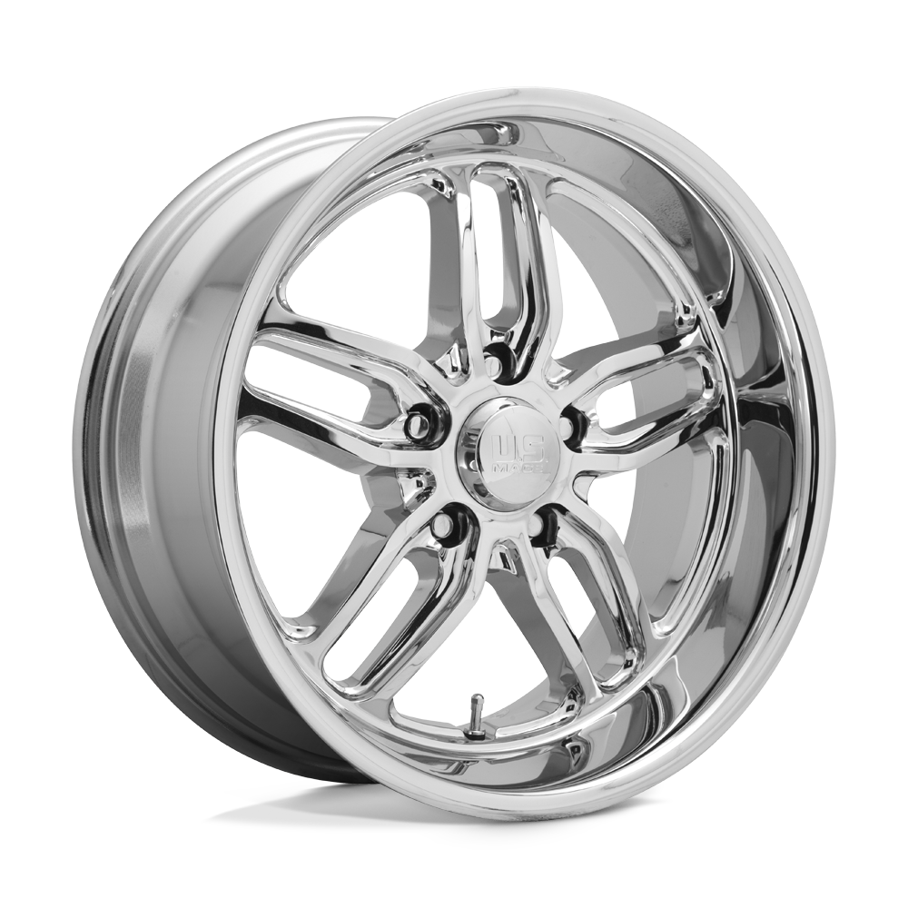 20x8.5 US Mas Wheels U127 CTEN 5x127 7 offset 78.1 hub CHROME - U12720857350