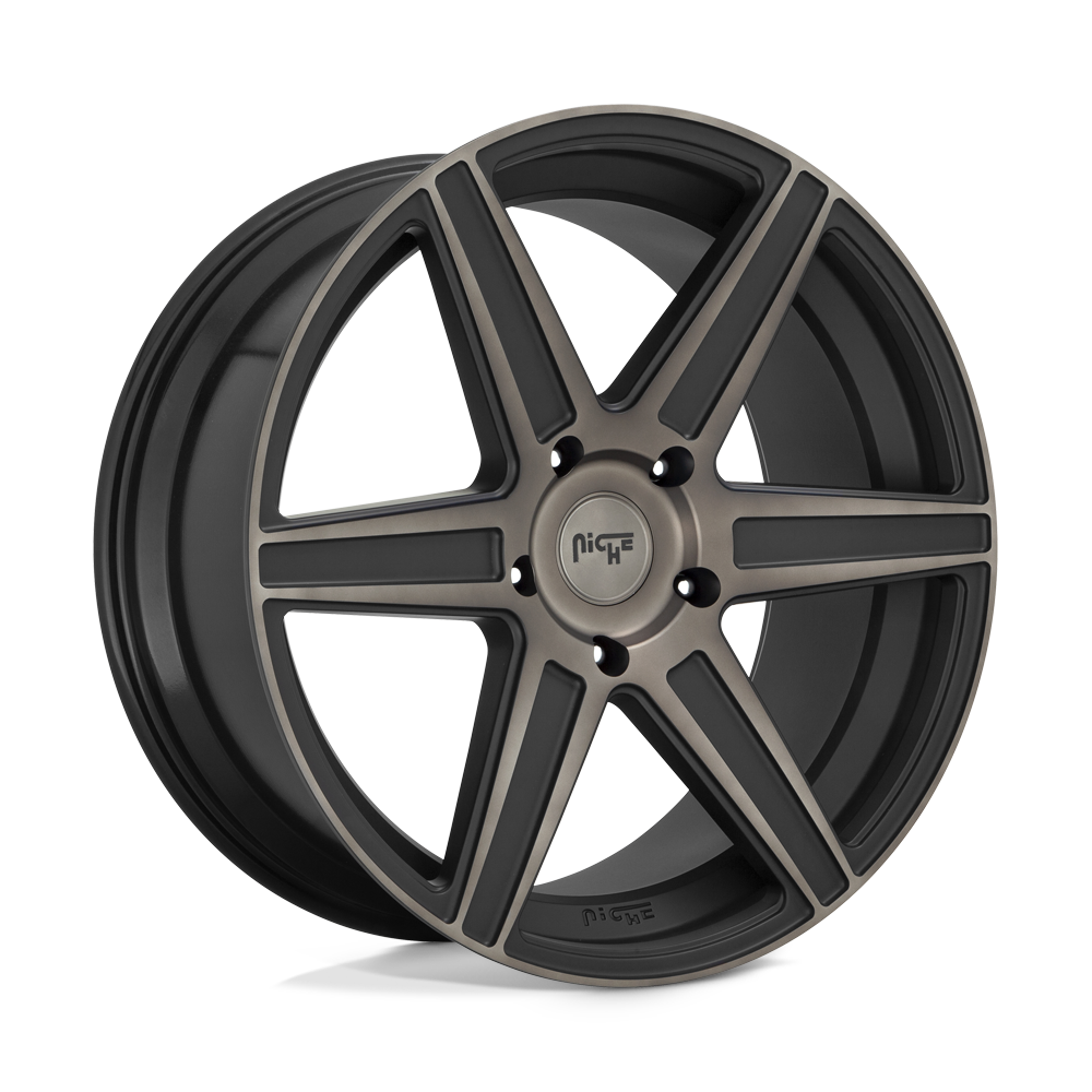 22x9.5 Niche Wheels M236 CARINA 5x150 30 offset 110.1 hub MACHINED - M236229556+30