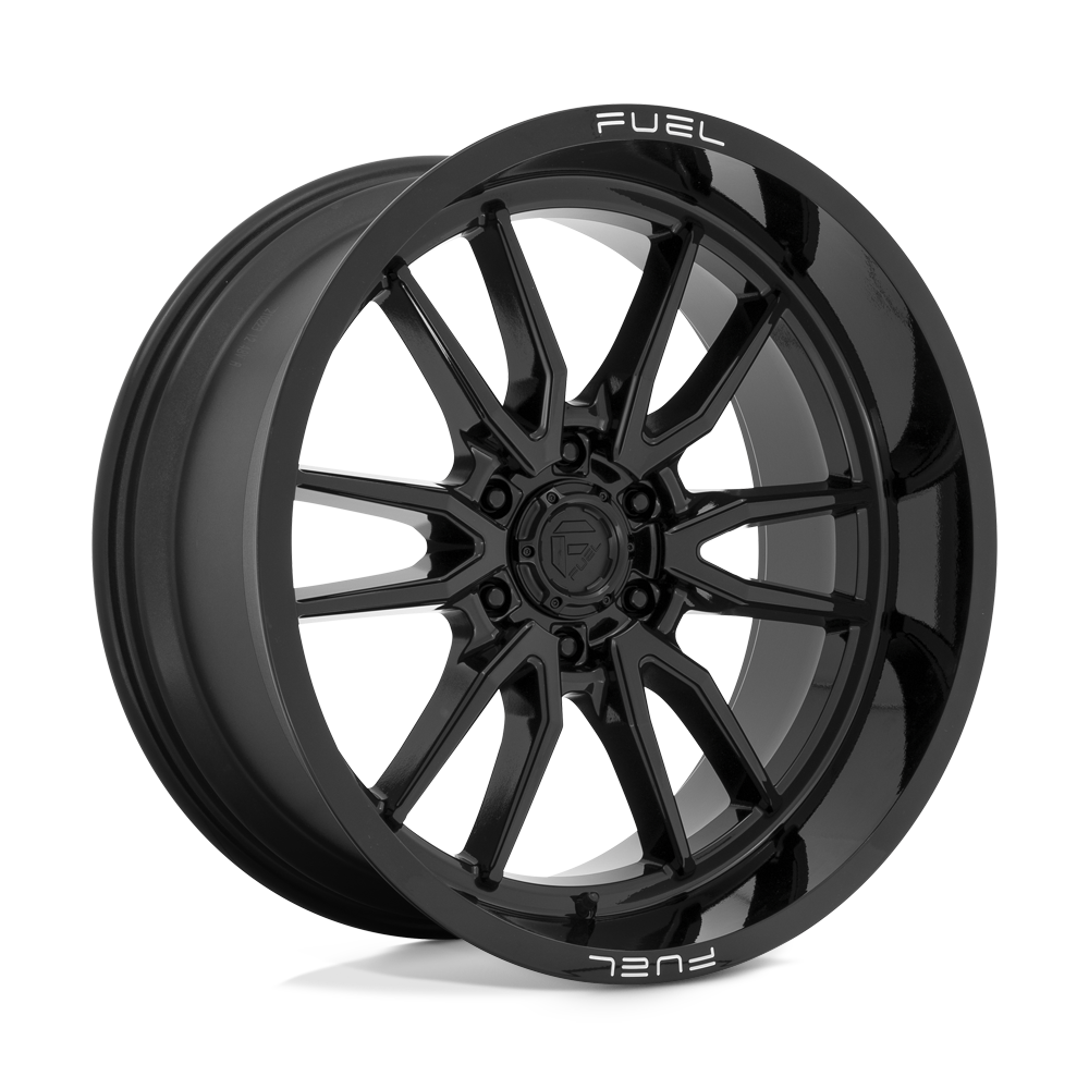 22x10 Fuel Offroad Wheels D760 CLASH 6x135 -18 offset 87.1 hub BLACK - D76022008947