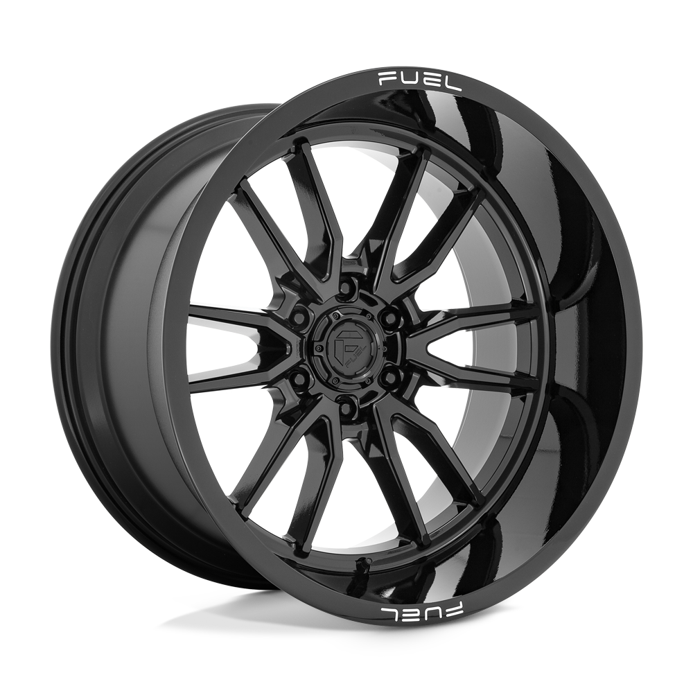 22x12 Fuel Offroad Wheels D760 CLASH 6x135 -44 offset 87.1 hub BLACK - D76022208947