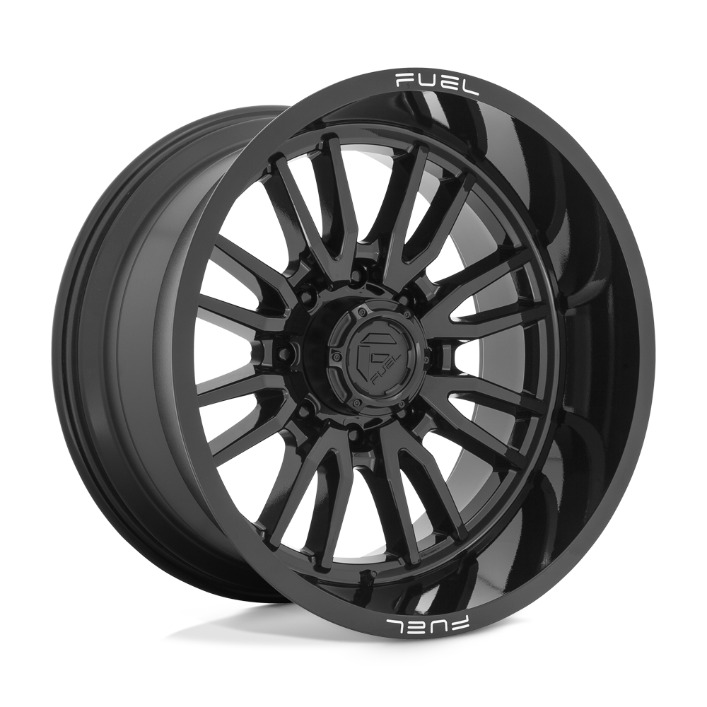 22x12 Fuel Offroad Wheels D760 CLASH 8x180 -44 offset 124.2 hub BLACK - D76022201847