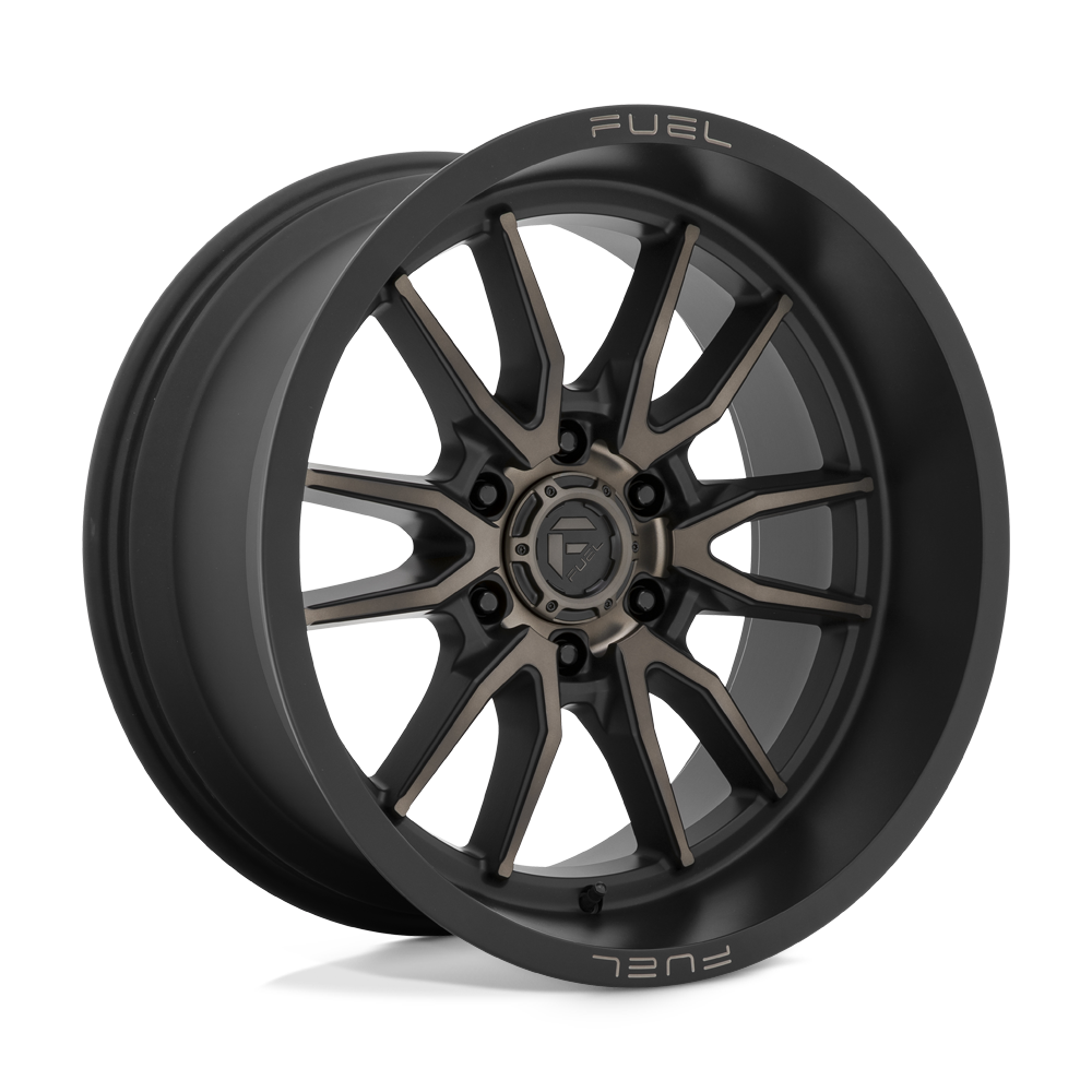 17x9 Fuel Offroad Wheels D762 CLASH 6x135 -12 offset 87.1 hub BLACK - D76217908945