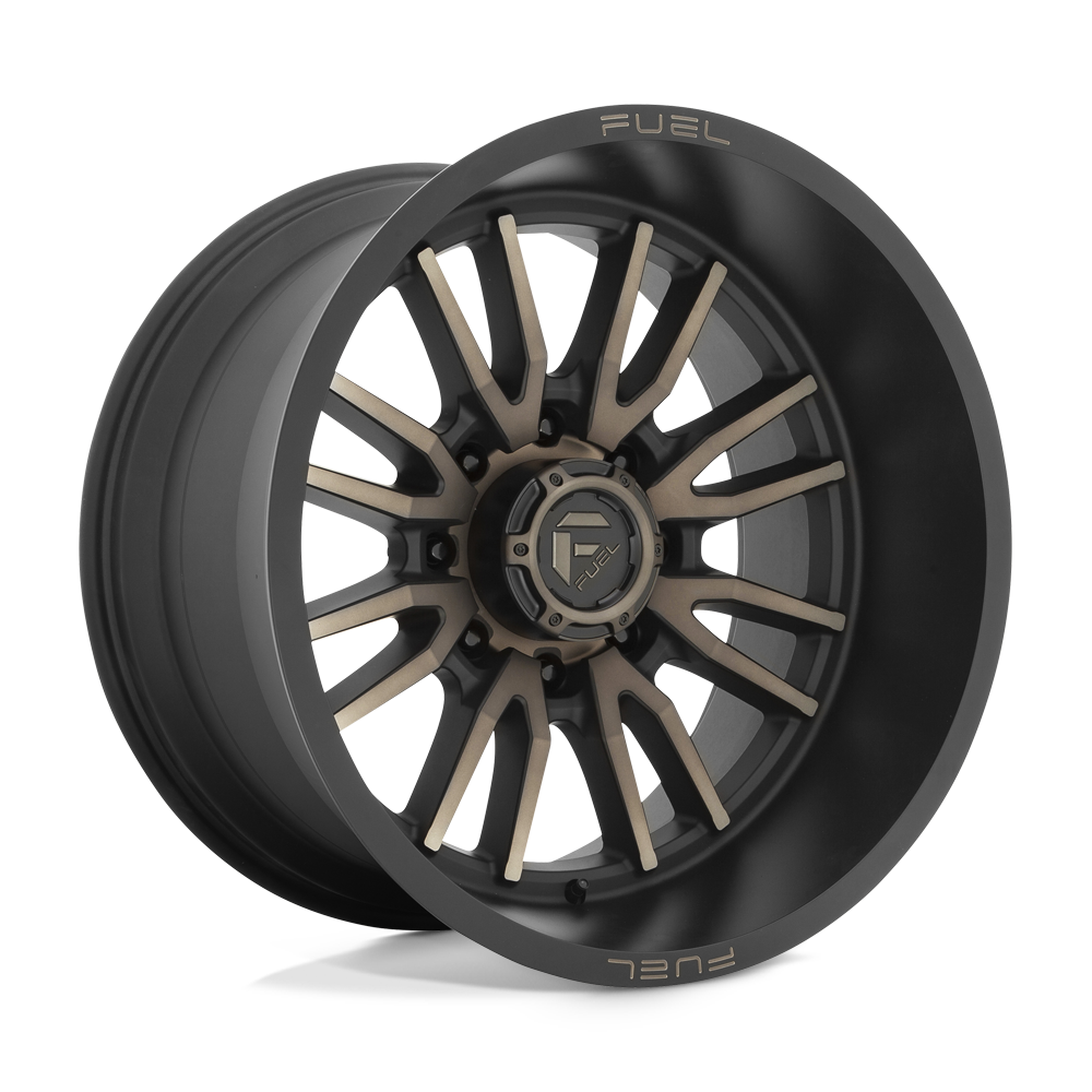 22x12 Fuel Offroad Wheels D762 CLASH 8x165.1 -44 offset 125.1 hub BLACK - D76222208247