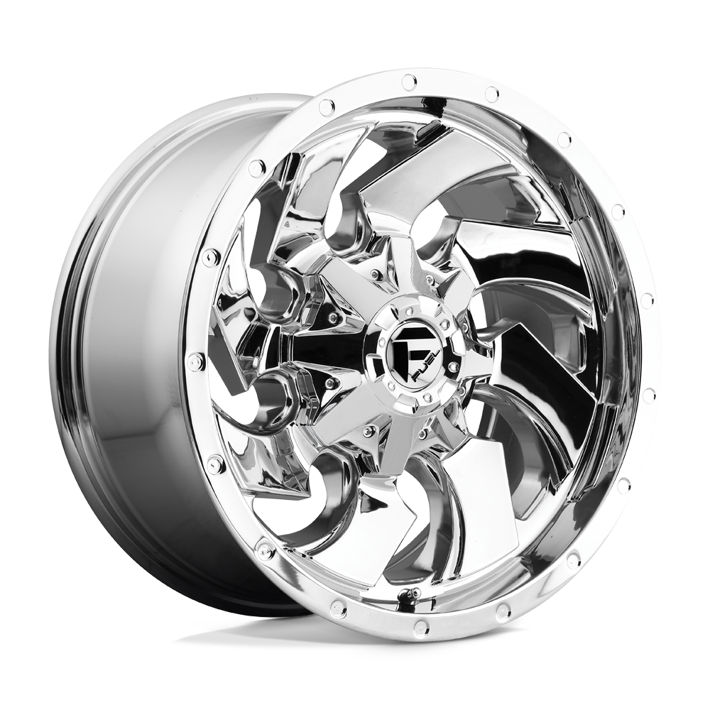 18x9 Fuel Offroad Wheels D573 CLEAVER 6x135/6x139.7 1 offset 106.4 hub CHROME - D57318909850