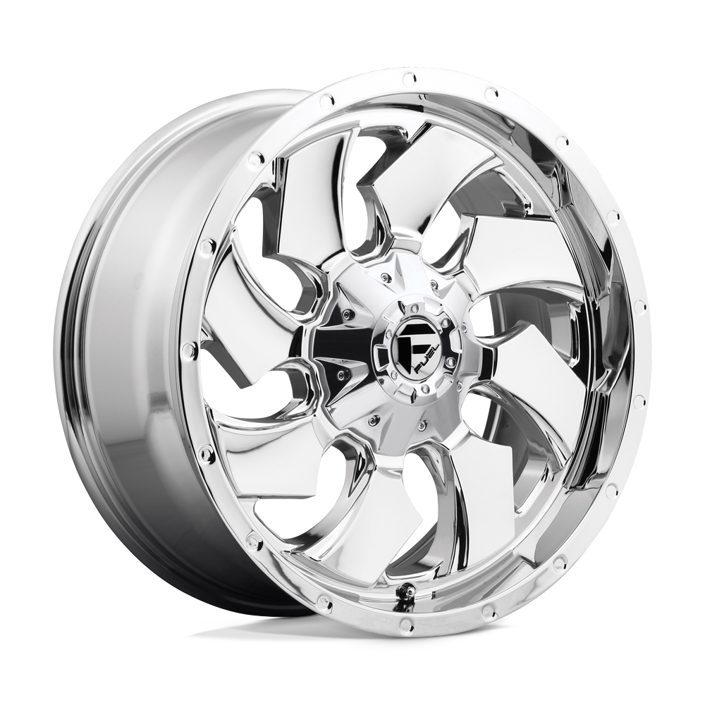 20x9 Fuel Offroad Wheels D573 CLEAVER 6x135/6x139.7 20 offset 106.1 hub CHROME - D57320909857