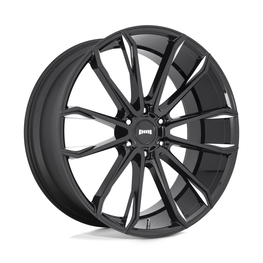 24x10 DUB Wheels S252 CLOUT 6x139.7 30 offset 106.1 hub BLACK - S252240084+30