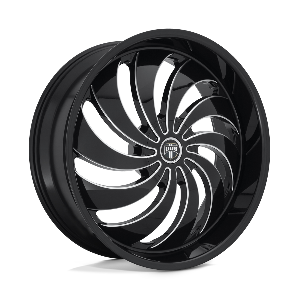 24x10 DUB Wheels S242 COJONES 5x139.7 5 offset 72.56 hub BLACK - S242240085+05