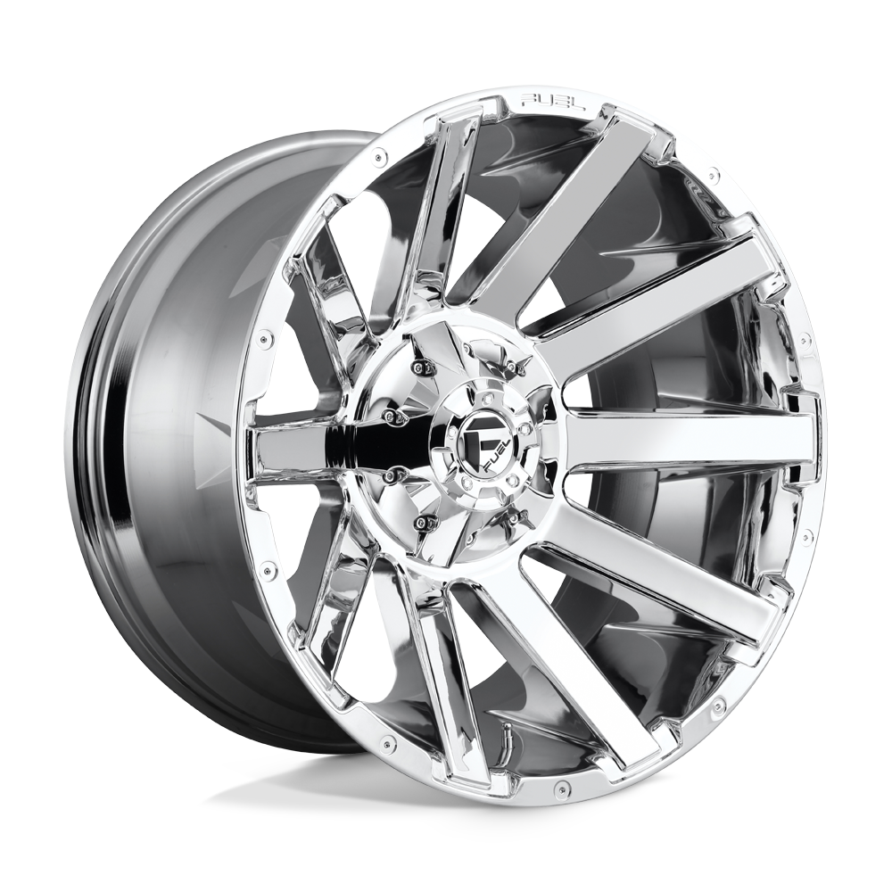22x12 Fuel Offroad Wheels D614 CONTRA 8x170 -44 offset 125.1 hub CHROME - D61422201747