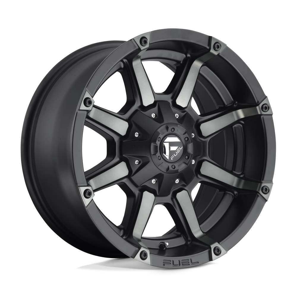 18x9 Fuel Offroad Wheels D556 COUPLER 6x135/6x139.7 1 offset 106.1 hub BLACK - D55618909850