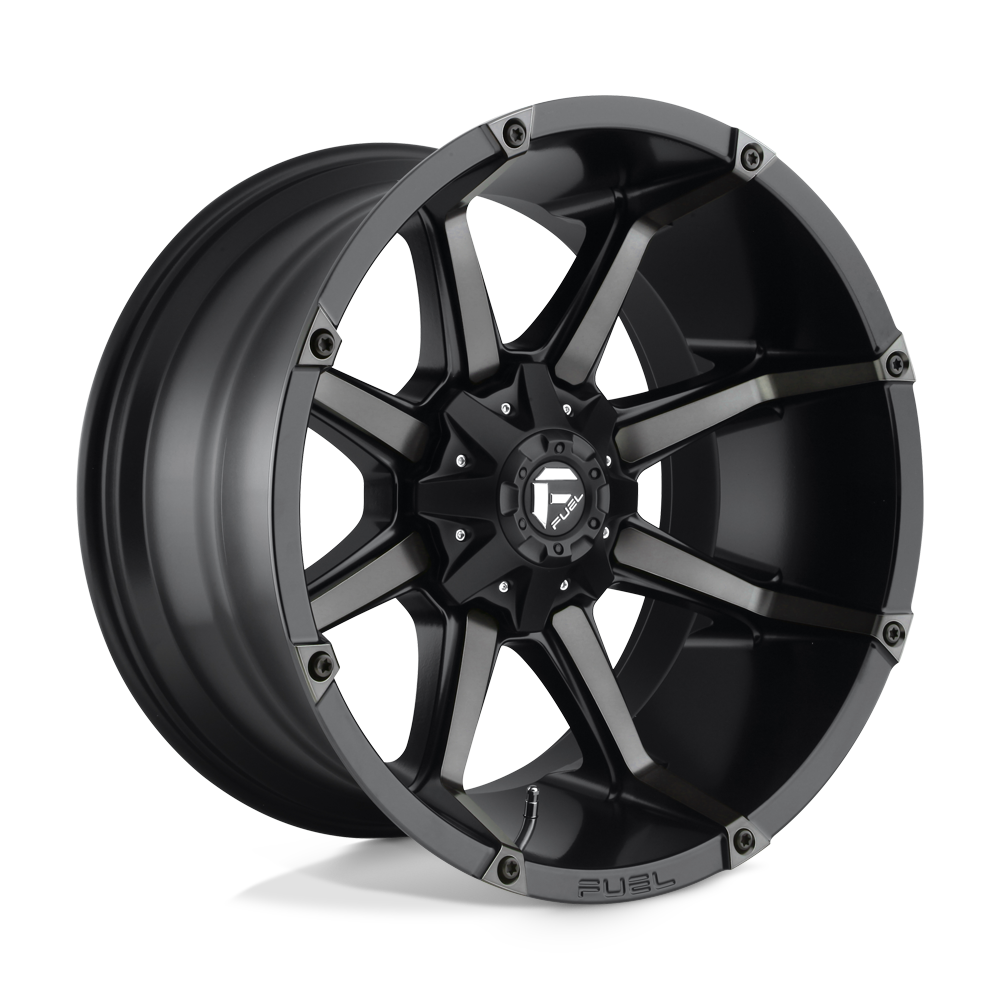 22x12 Fuel Offroad Wheels D556 COUPLER 6x135/6x139.7 -44 offset 106.1 hub BLACK - D55622209847