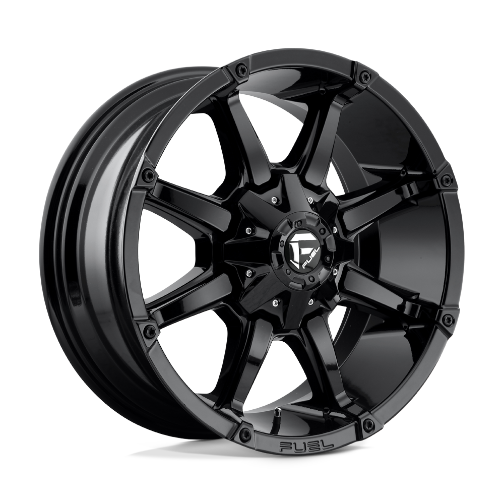 20x9 Fuel Offroad Wheels D575 COUPLER 6x135/6x139.7 1 offset 106.1 hub BLACK - D57520909850