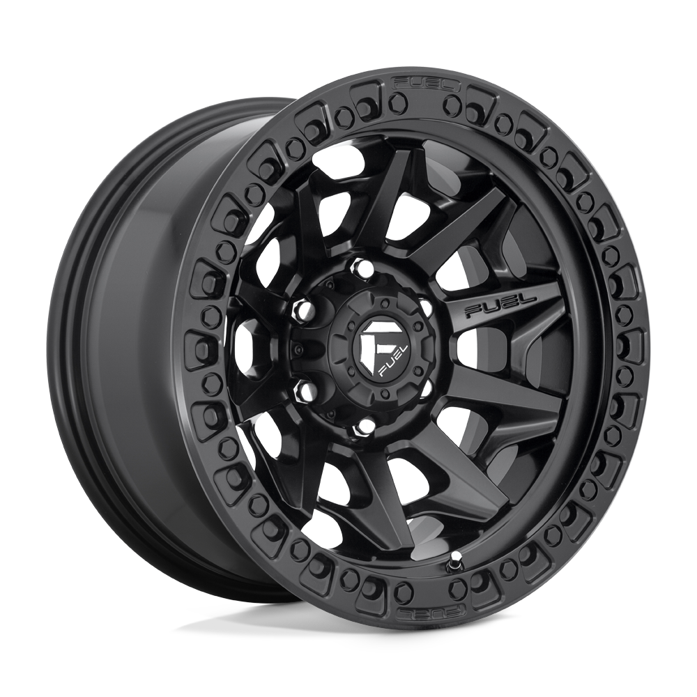 17x9 Fuel Offroad Wheels D694 COVERT 6x139.7 -12 offset 106.1 hub BLACK - D69417908445