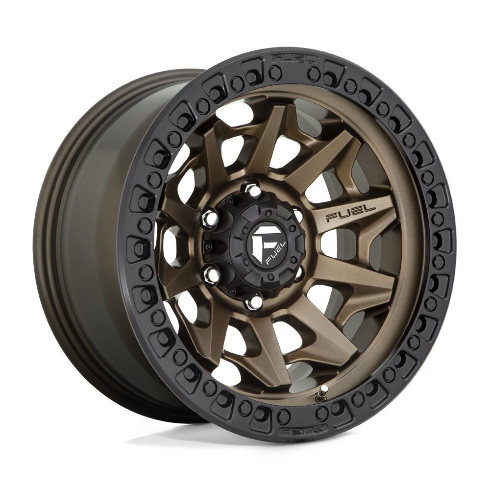 17x9 Fuel Offroad Wheels D696 COVERT 6x139.7 -12 offset 106.1 hub BRONZE - D69617908445