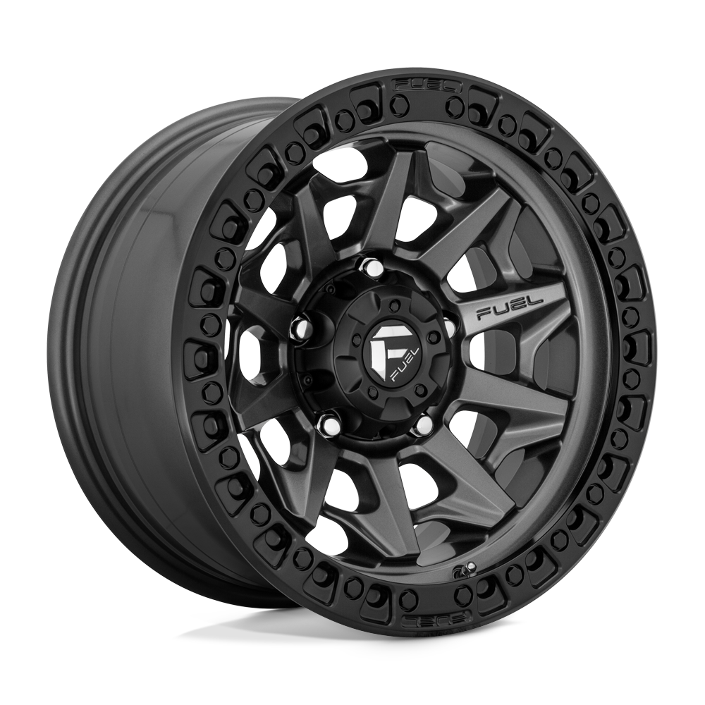 18x9 Fuel Offroad Wheels D716 COVERT 8x170 1 offset 125.1 hub GRAY - D71618901750