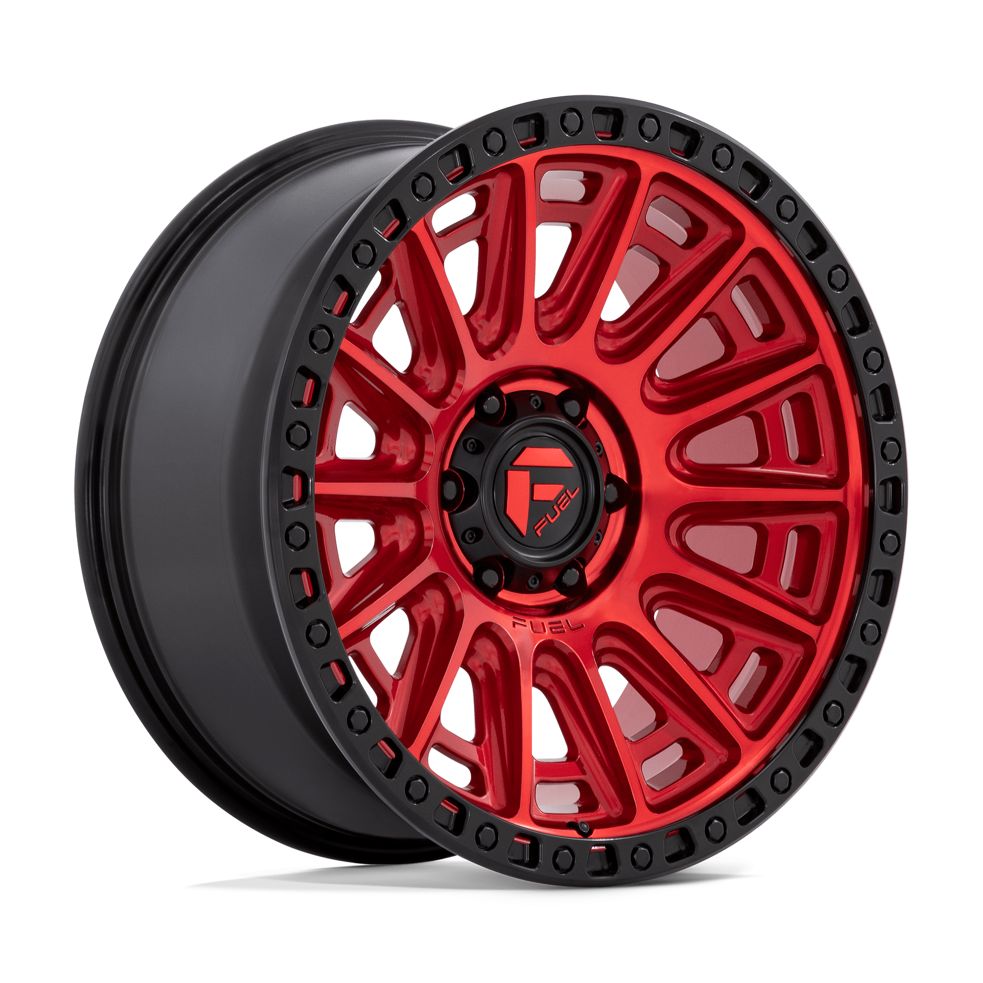 20x9 Fuel Offroad Wheels D834 CYCLE 6x139.7 1 offset 106.1 hub RED - D83420908450