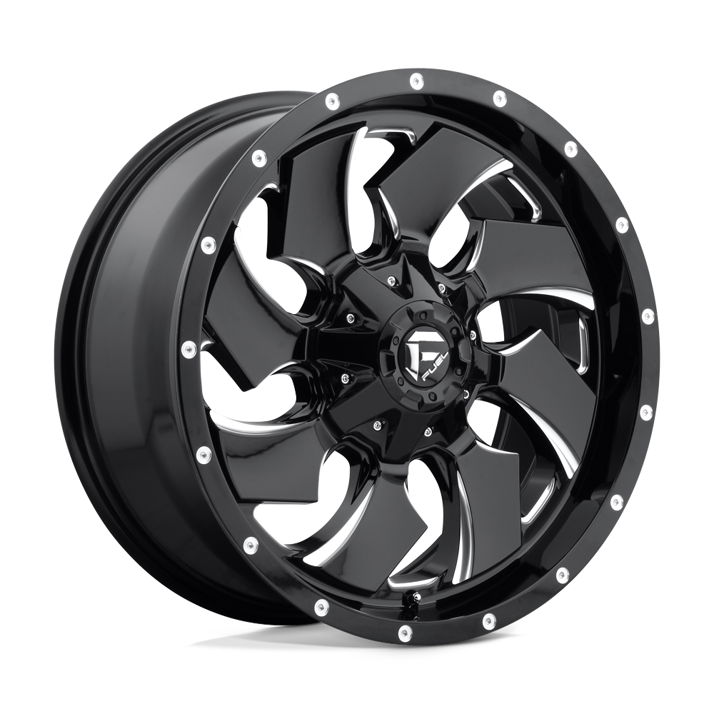 20x9 Fuel Offroad Wheels D574 CLEAVER 6x135/6x139.7 20 offset 106.1 hub BLACK - D57420909857
