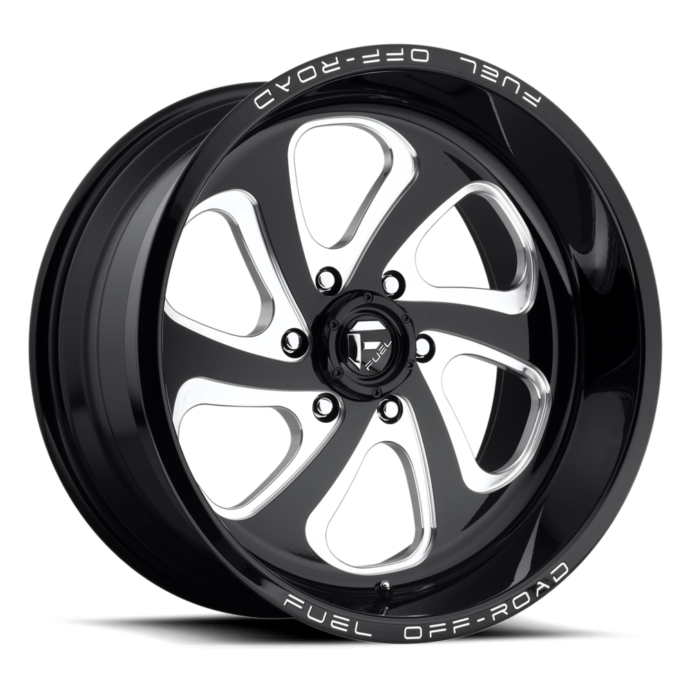 18x9 Fuel Offroad Wheels D587 FLOW 6x139.7 20 offset 108 hub BLACK - D58718908357
