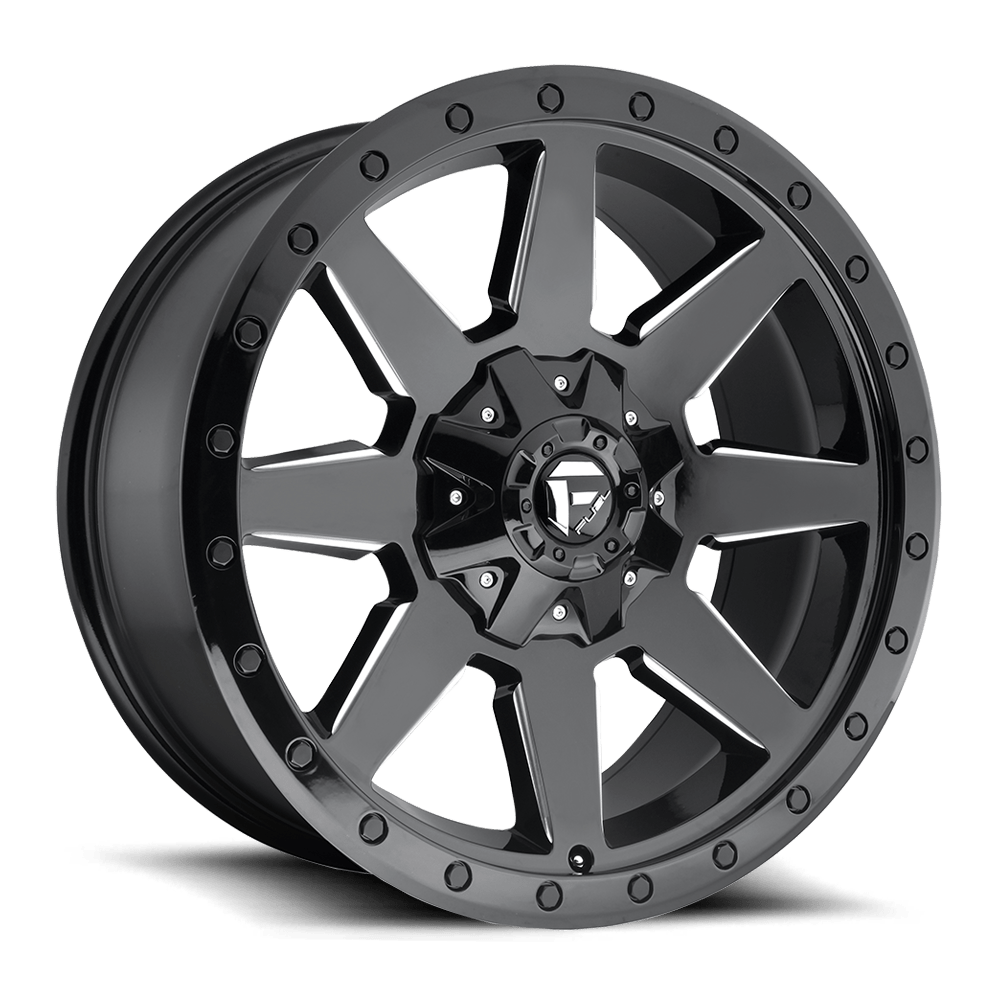 17x9 Fuel Offroad Wheels D597 WILDCAT 6x135/6x139.7 1 offset 106.1 hub BLACK - D59717909850