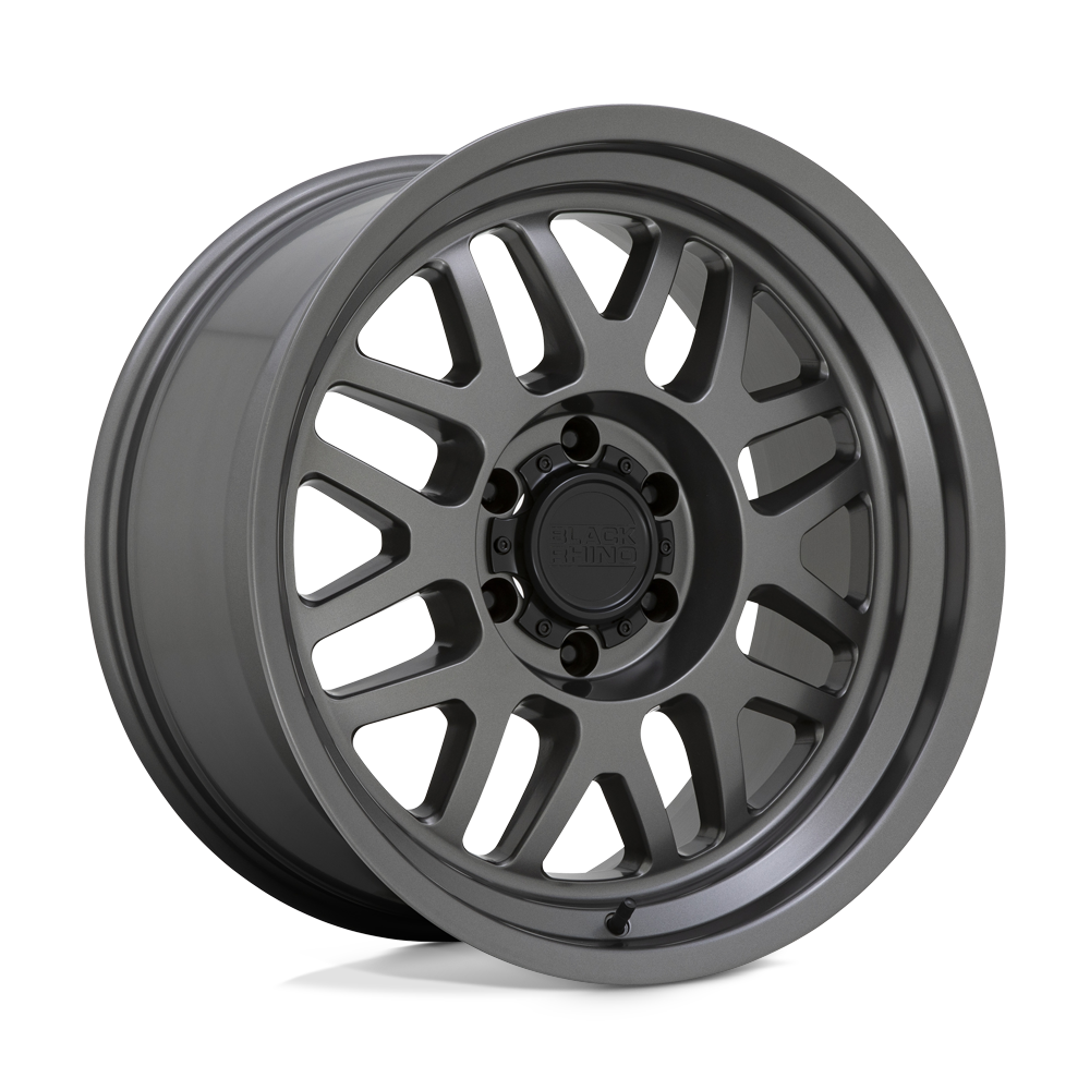 18x9.5 Black Rhino Hard Alloys DELTA 5x150 12 offset 110.1 hub GRAY - 1895DLT125150G10