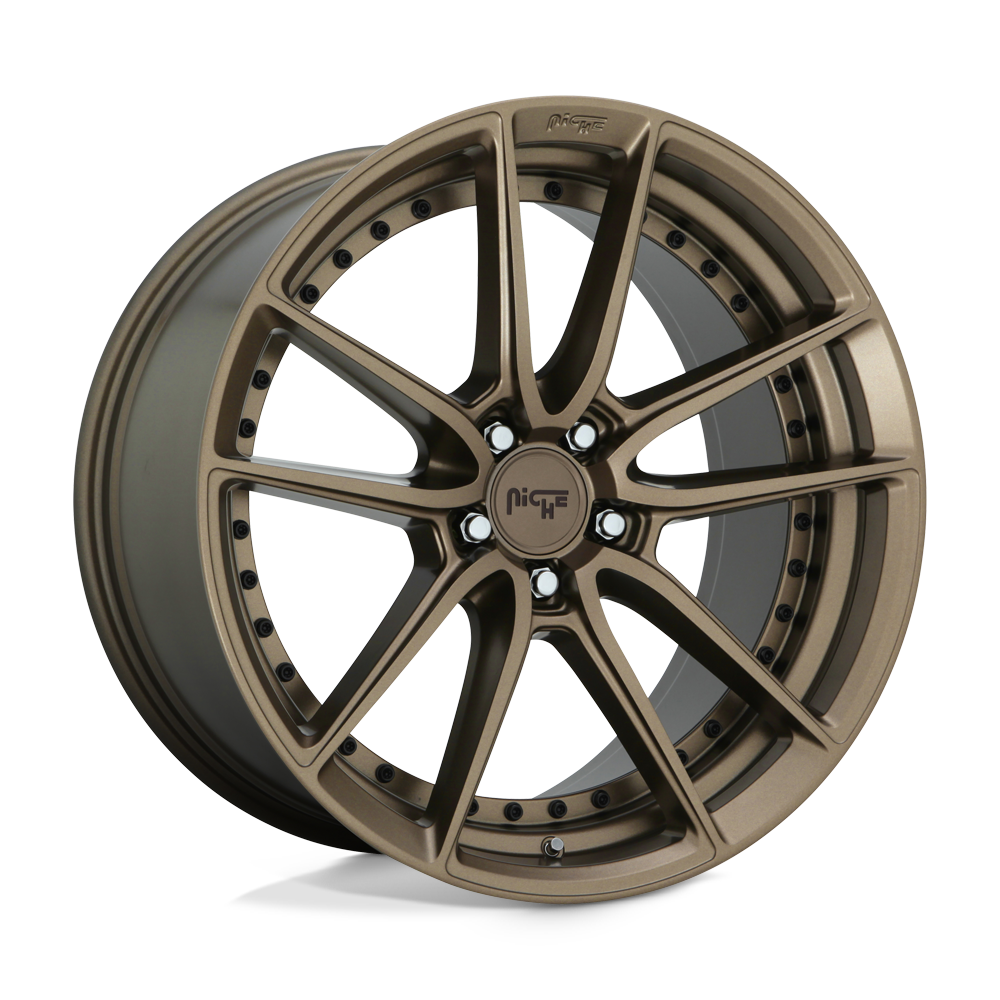 20x10.5 Niche Wheels M222 DFS 5x114.3 40 offset 72.56 hub BRONZE - M222200565+40