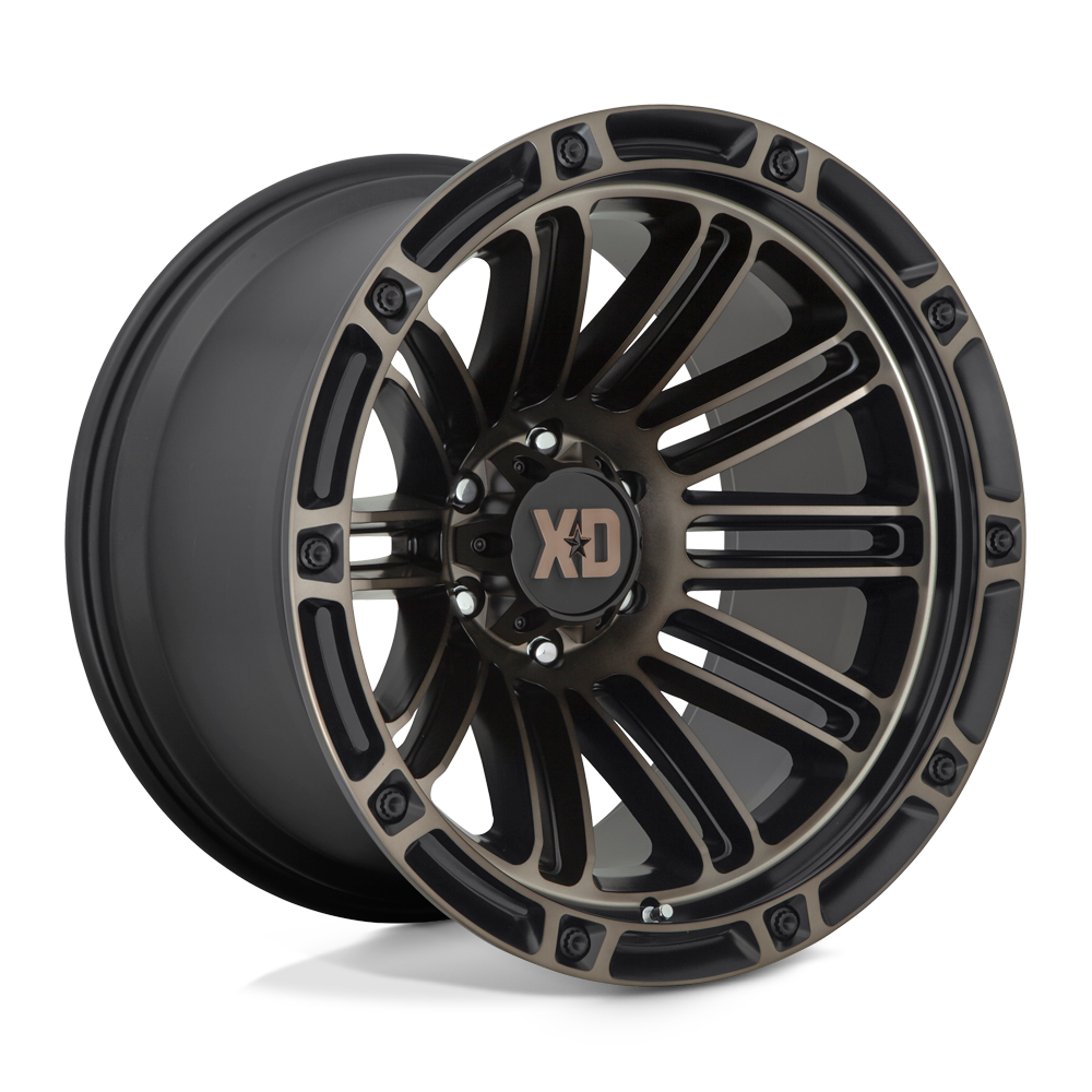20x10 XD Series Offroad XD846 DOUBLE DEUCE 8x180 -18 offset 124.2 hub BLACK - XD84621088618N