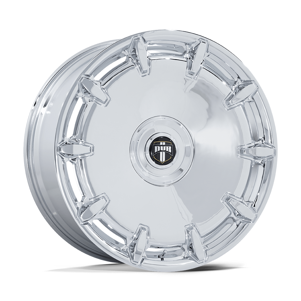 24x9 DUB Wheels DC271 CHEEF 5x115/5x120 15 offset 74.1 hub CHROME - DC271PX24902015