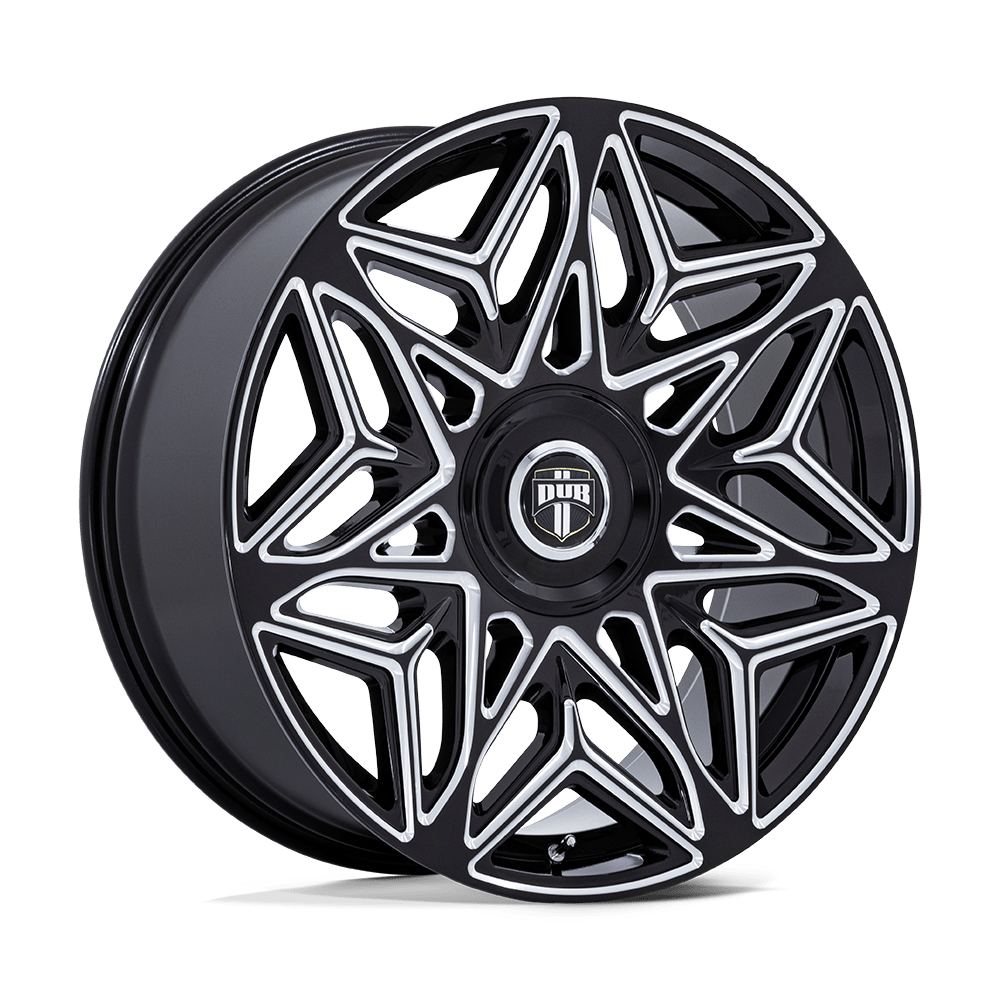 22x9 DUB Wheels DC274 ANOMALY 5x115/5x120 38 offset 74.1 hub BLACK - DC274BE22902038