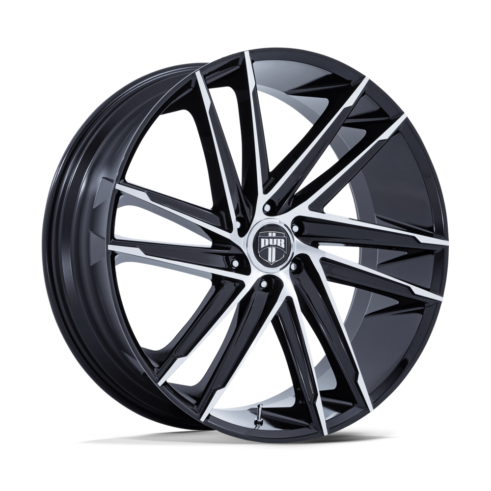 24x10 DUB Wheels DC275 BLAZE 6x135 30 offset 87.1 hub BLACK - DC275BD24106330