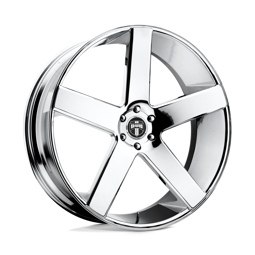 28x10 DUB Wheels S115 BALLER 6x135 31 offset 87.1 hub CHROME - S115280089+31