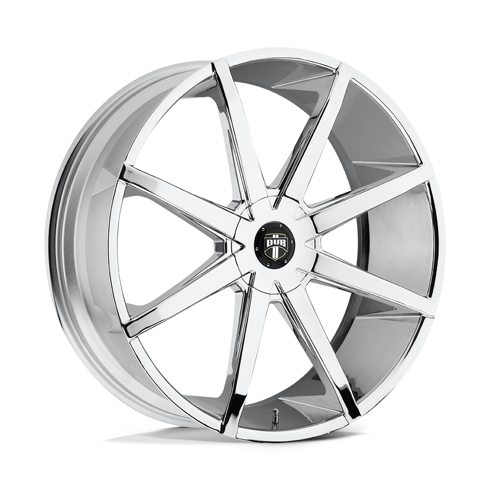 20x8.5 DUB Wheels S201 PUSH 6x120/6x132 35 offset 74.5 hub CHROME - S2012085F9+35