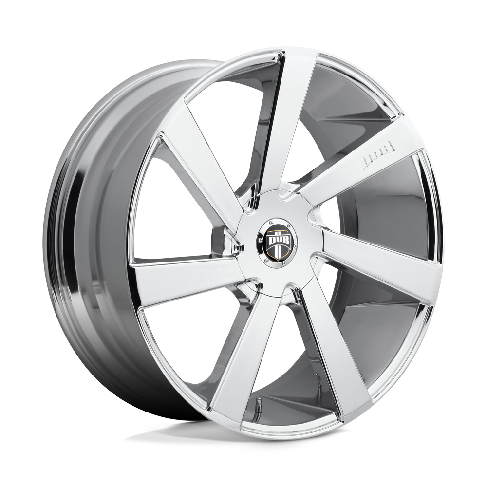 20x8.5 DUB Wheels S132 DIRECTA 6x120/6x132 35 offset 74.5 hub CHROME - S1322085F9+35