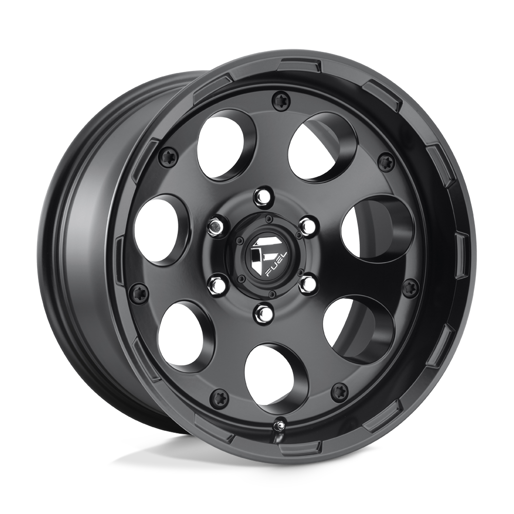 17x9 Fuel Offroad Wheels D608 ENDURO 6x135 -12 offset 87.1 hub BLACK - D60817908945