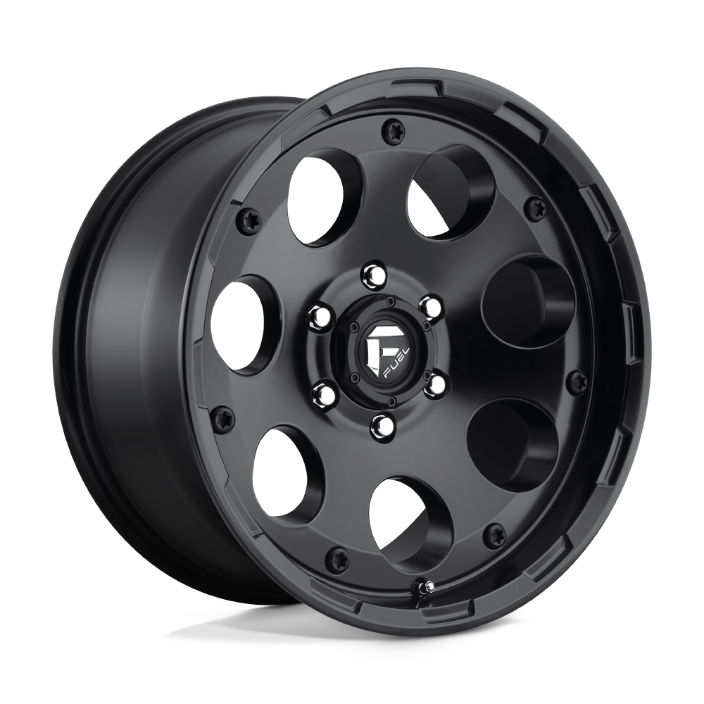 18x9 Fuel Offroad Wheels D608 ENDURO 6x139.7 1 offset 108 hub BLACK - D60818908350