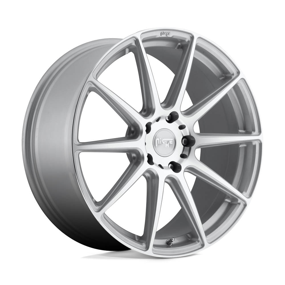 20x9 Niche Wheels M146 ESSEN 5x120 35 offset 72.56 hub SILVER - M146209021+35