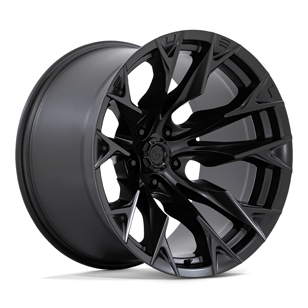 20x12 Fuel Offroad Wheels D804 FLAME 5x127 -44 offset 71.5 hub BLACK - D80420207547