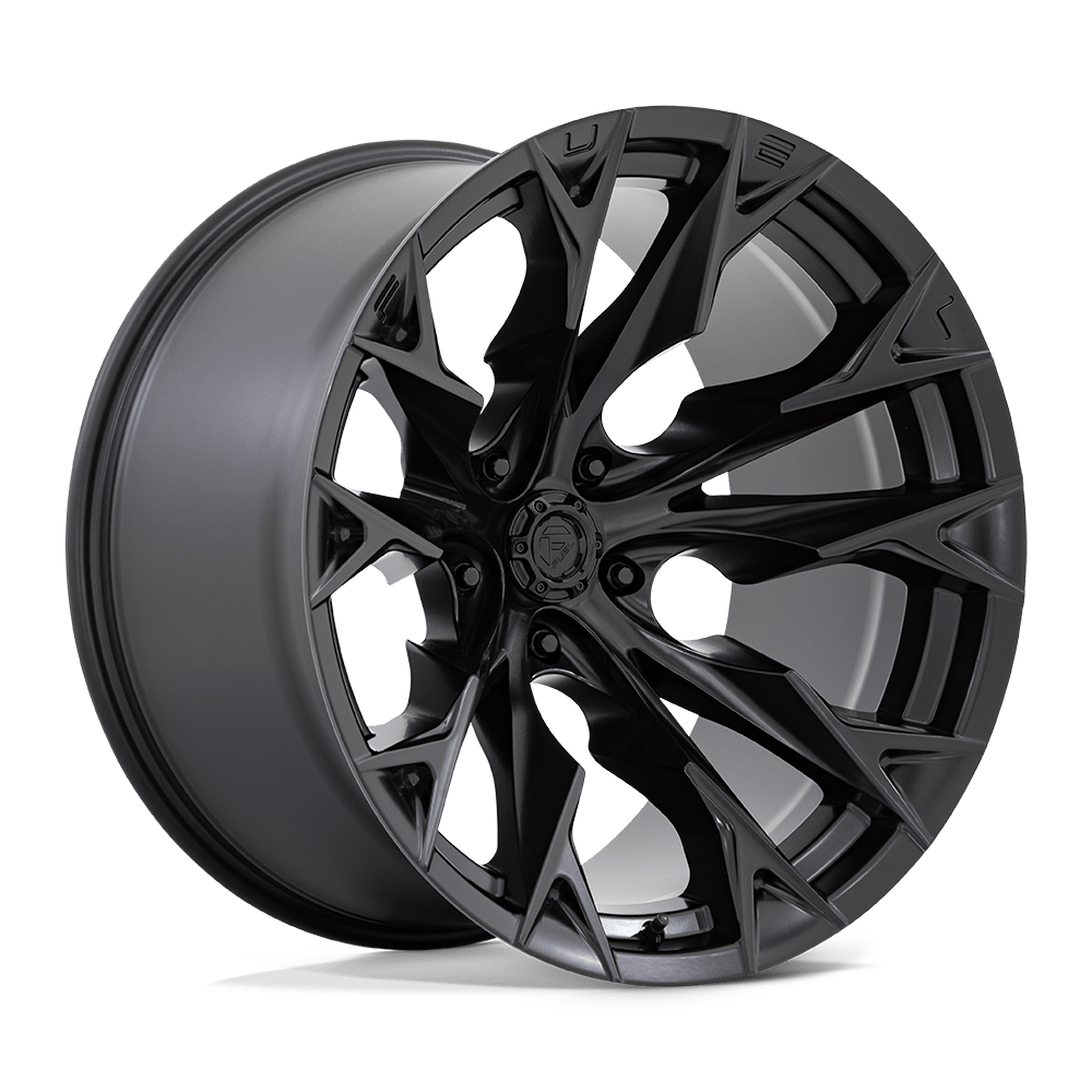 22x12 Fuel Offroad Wheels D804 FLAME 5x127 -44 offset 71.5 hub BLACK - D80422207547