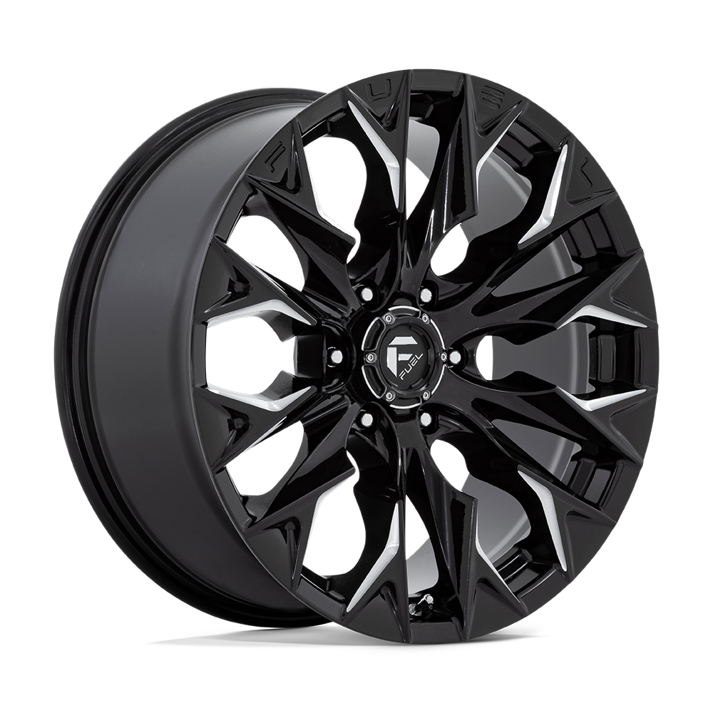 20x9 Fuel Offroad Wheels D803 FLAME 6x135 20 offset 87.1 hub BLACK - D80320908957