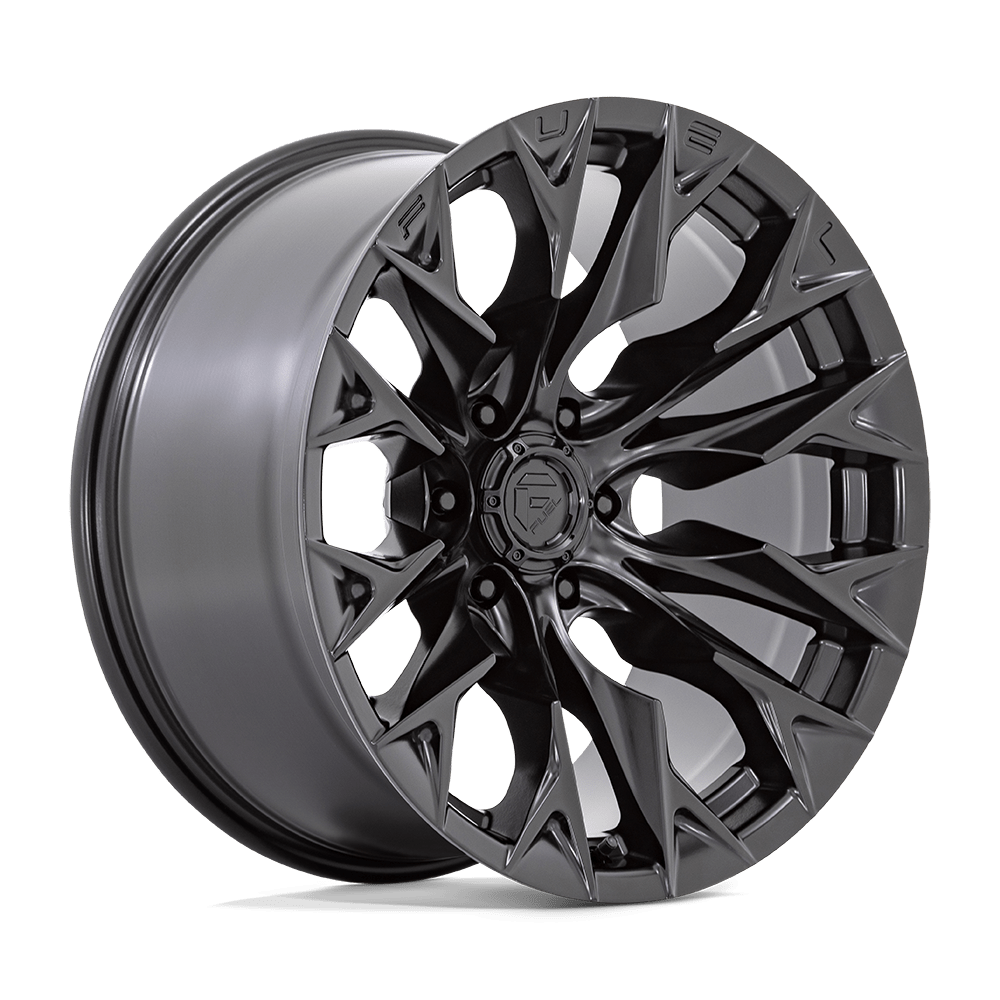 20x9 Fuel Offroad Wheels D804 FLAME 5x139.7 1 offset 78.1 hub BLACK - D8042090B450