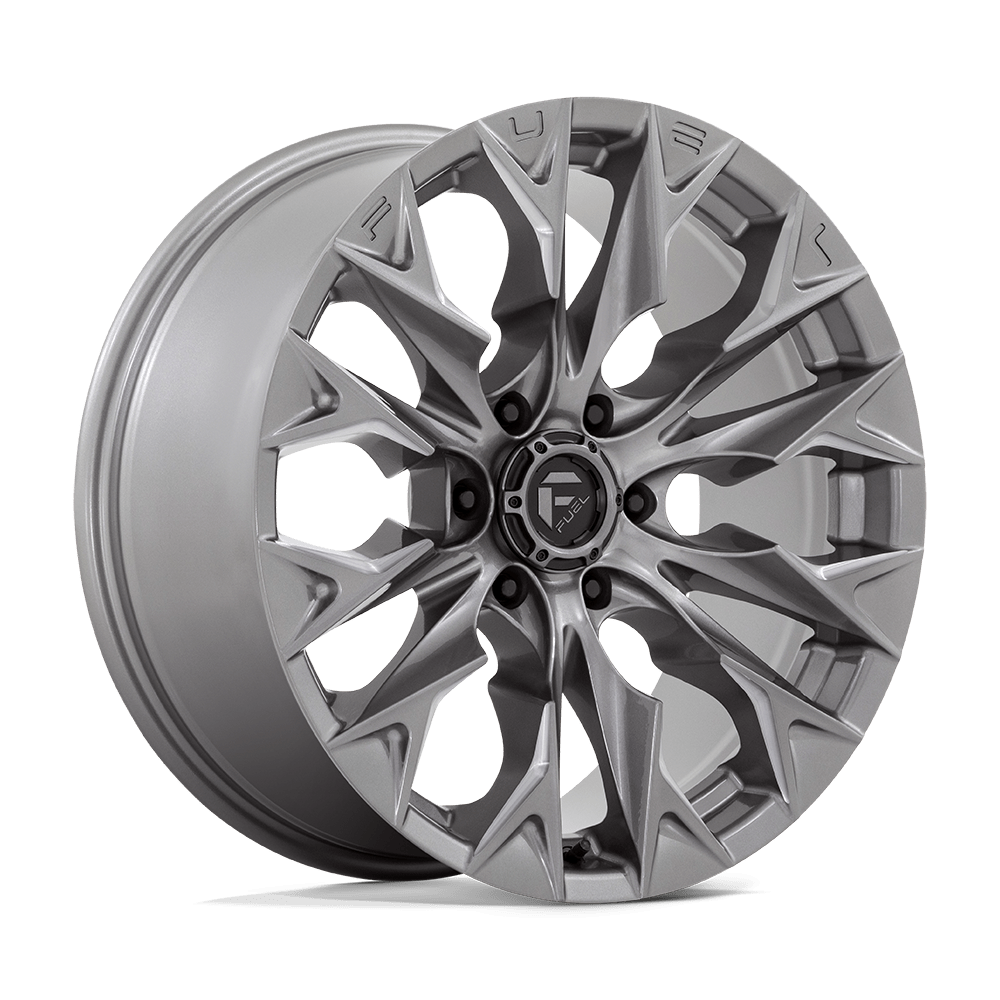 20x9 Fuel Offroad Wheels D806 FLAME 6x139.7 20 offset 106.1 hub SILVER - D80620908457