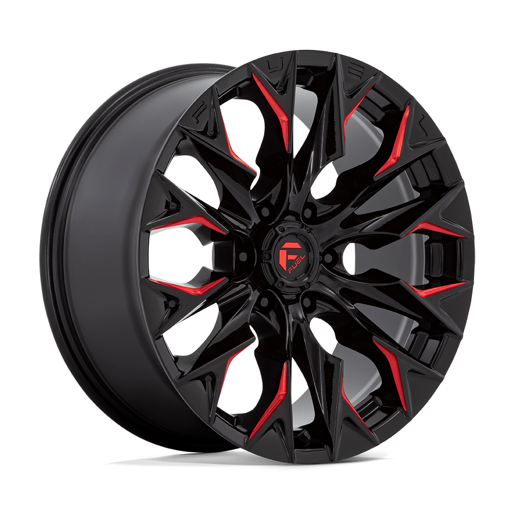 20x9 Fuel Offroad Wheels D823 FLAME 6x139.7 20 offset 106.1 hub BLACK - D82320908457