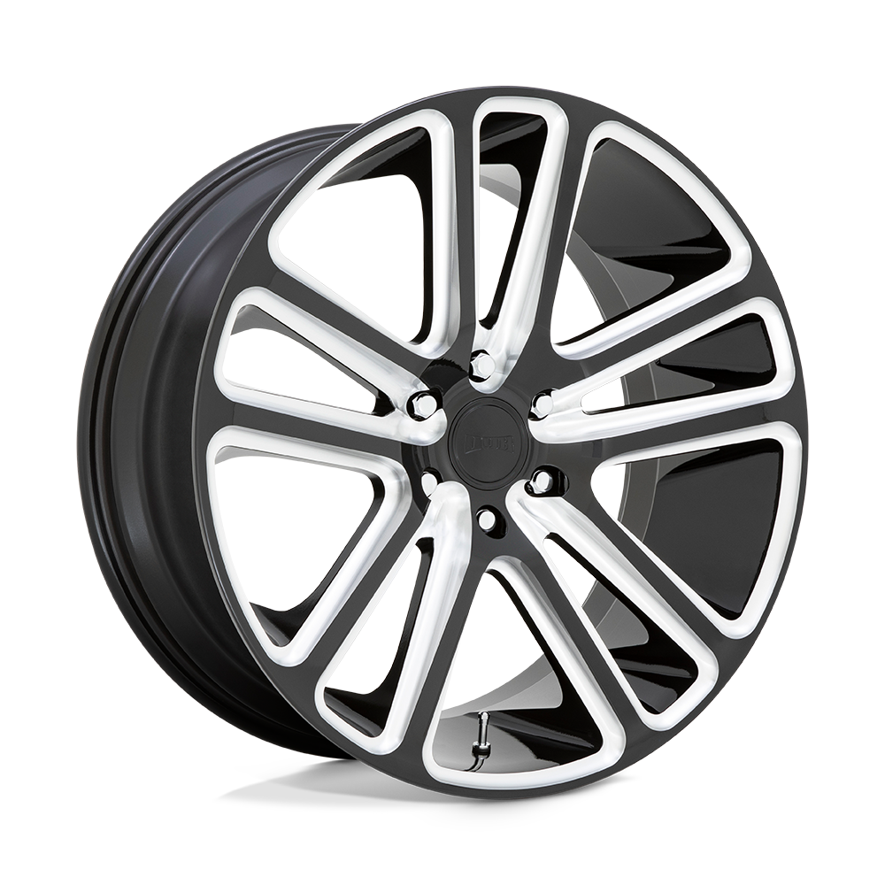 22x9.5 DUB Wheels S255 FLEX 6x139.7 25 offset 106.1 hub BLACK - S255229584+25