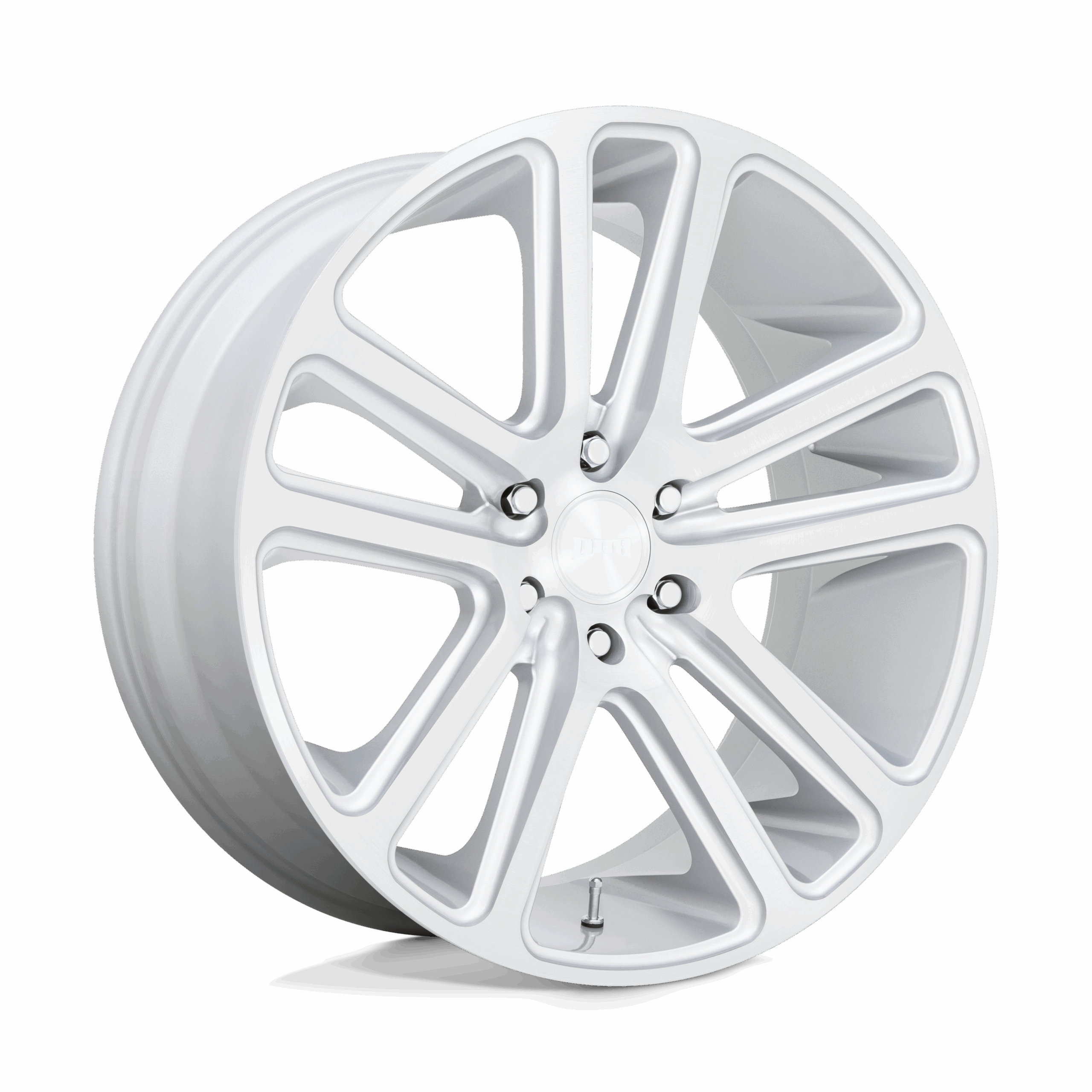 22x9.5 DUB Wheels S257 FLEX 6x139.7 25 offset 106.1 hub SILVER - S257229584+25
