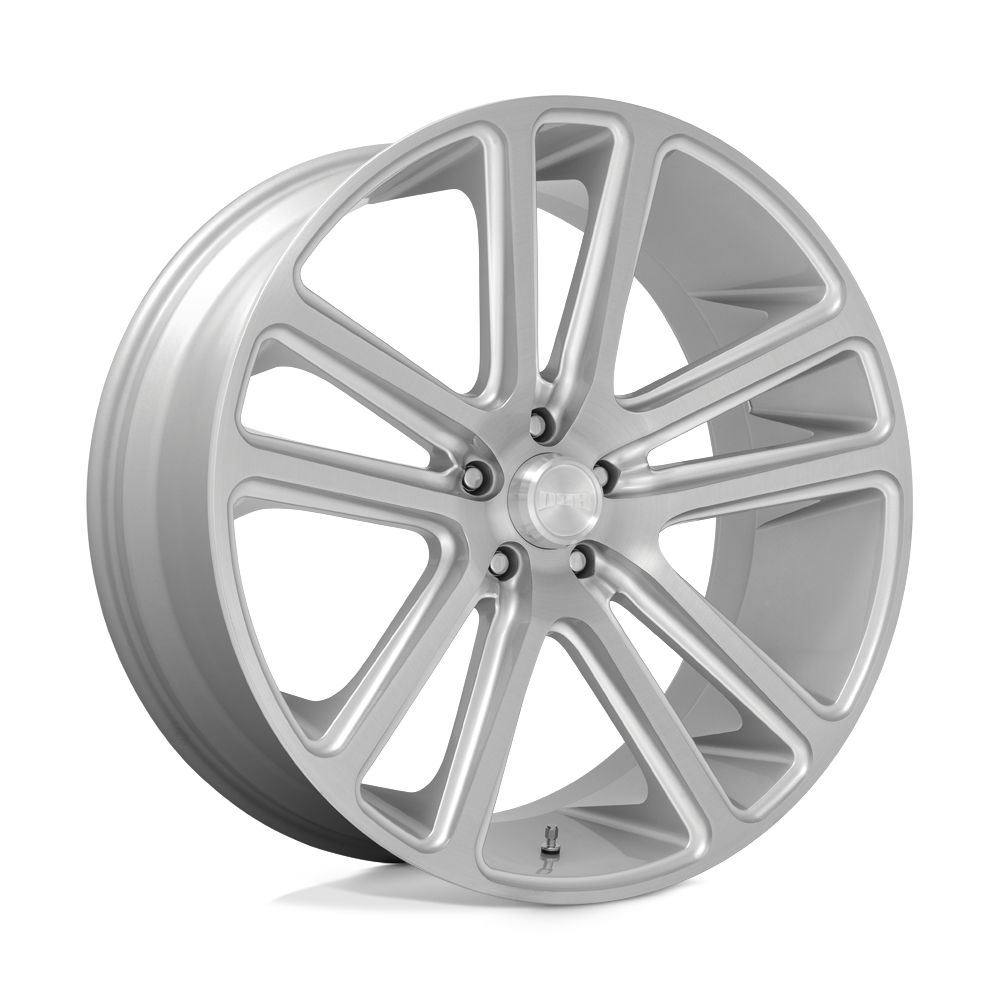24x10 DUB Wheels S257 FLEX 5x127 10 offset 78.1 hub SILVER - S257240073+10