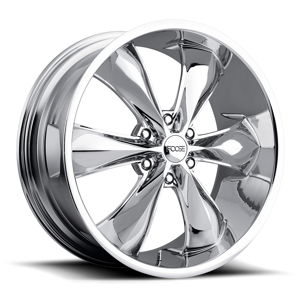 22x9.5 Foose Wheels F137 LEGEND SIX 6x135 35 offset 87.1 hub CHROME - F137229589+35
