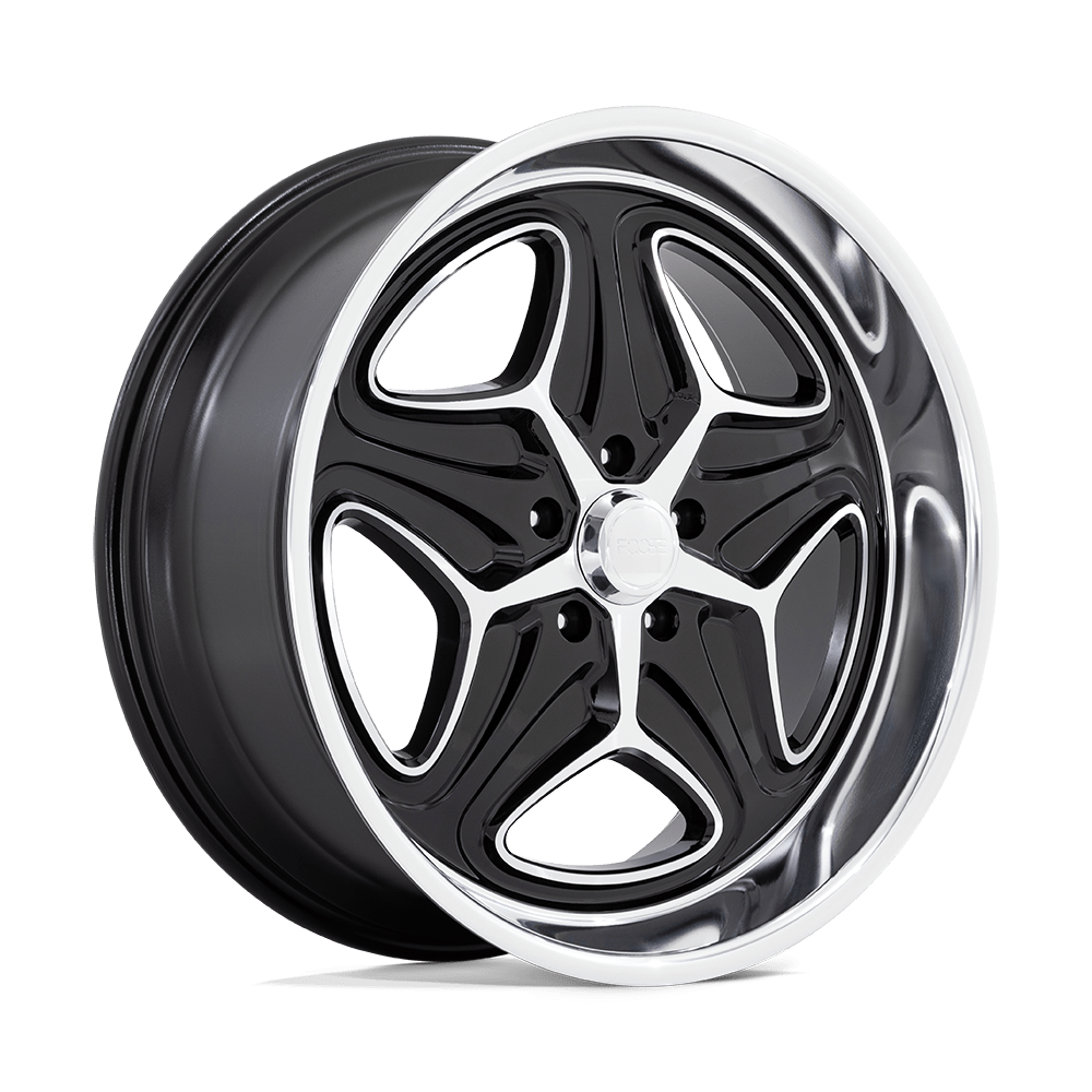 22x10.5 Foose Wheels F171 MERLOT 5x120.65 6 offset 72.56 hub BLACK - F17122056160