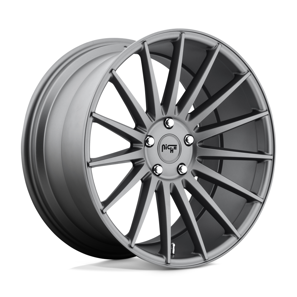 20x8.5 Niche Wheels M157 FORM 5x114.3 25 offset 72.6 hub GRAY - M157208565+25