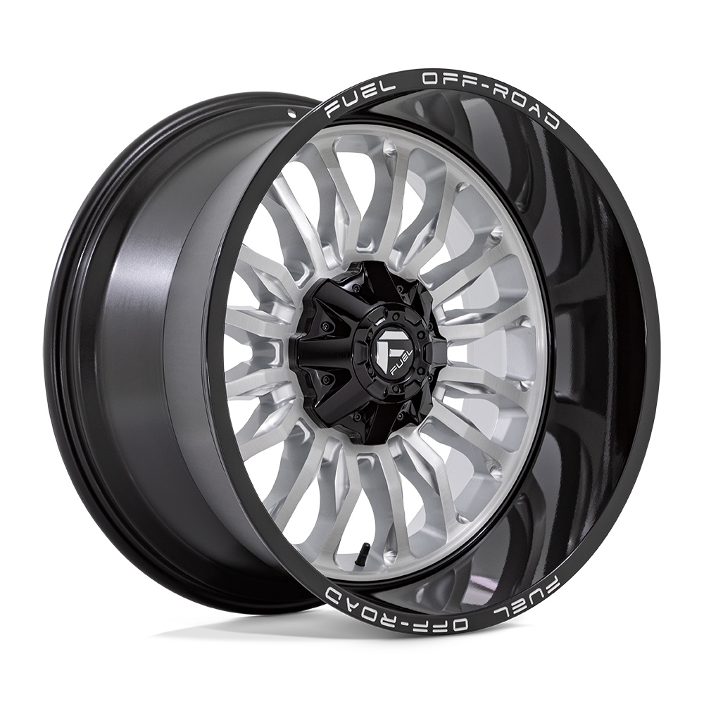 22x12 Fuel Offroad Wheels D798 ARC 8x170 -44 offset 125.1 hub SILVER - D79822201747